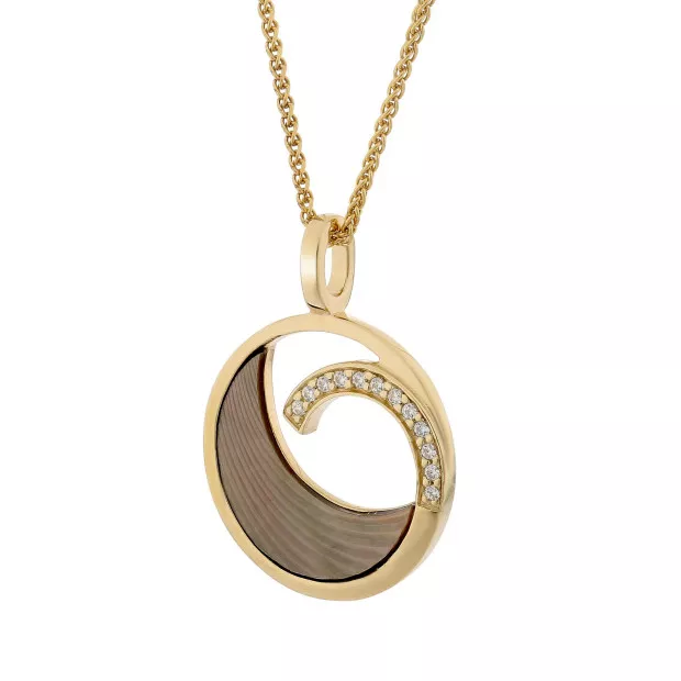 orphelia Amelia Silver Chain With Pendant ZH-7371