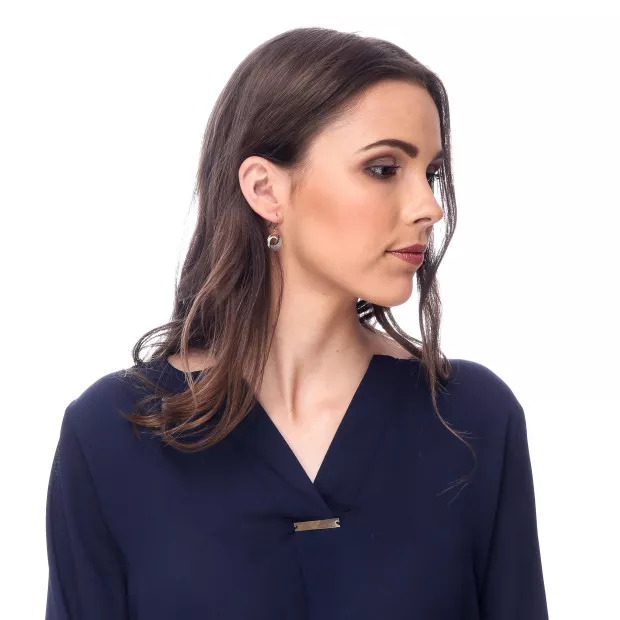 Orphelia Amelia Silver Drop Earrings ZO-7371