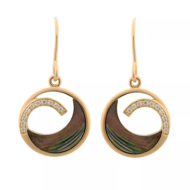 orphelia Amelia Silver Drop Earrings ZO-7371