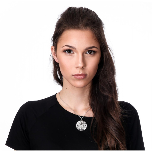 Orphelia Anabel Silver Chain With Pendant ZH-7097