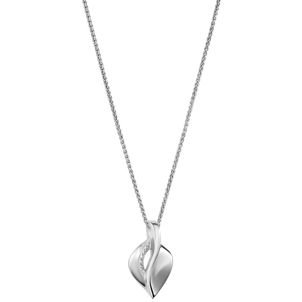 Orphelia Anet Silver Chain With Pendant ZH-7520
