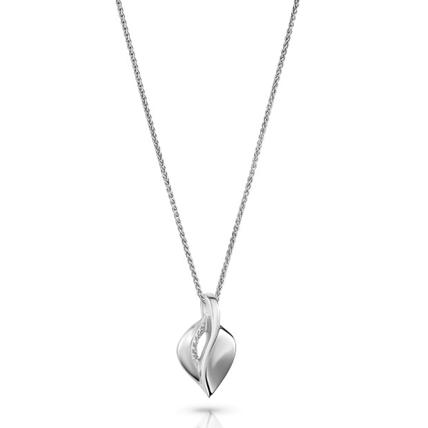 Orphelia Anet Silver Chain With Pendant ZH-7520