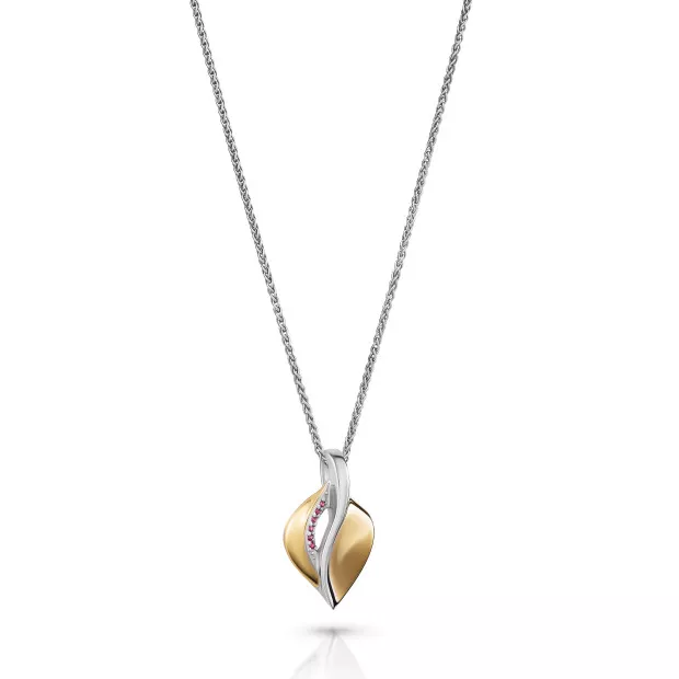 Orphelia Anet Silver Chain With Pendant ZH-7520/G
