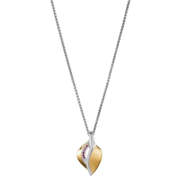 Orphelia Anet Silver Chain With Pendant ZH-7520/G