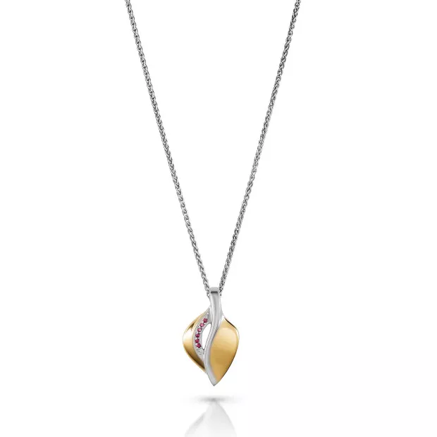orphelia Anet Silver Chain With Pendant ZH-7520/G