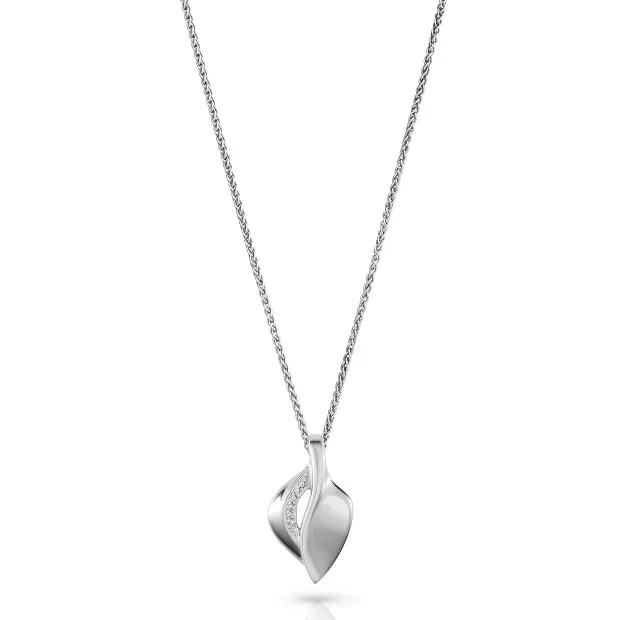 orphelia Anet Silver Chain With Pendant ZH-7520
