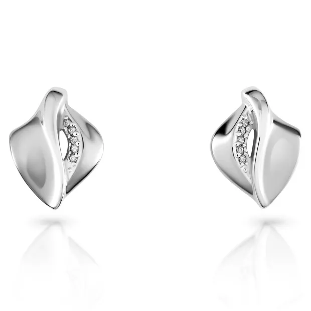 Orphelia Anet Silver Stud Earrings ZO-7520