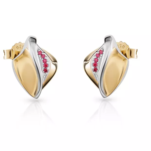 orphelia Anet Silver Stud Earrings ZO-7520/G