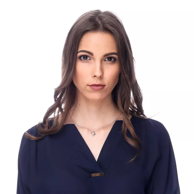 Orphelia Anni Silver Chain With Pendant ZH-7368