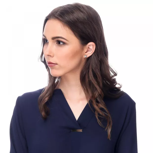 Orphelia Anni Silver Stud Earrings ZO-7368