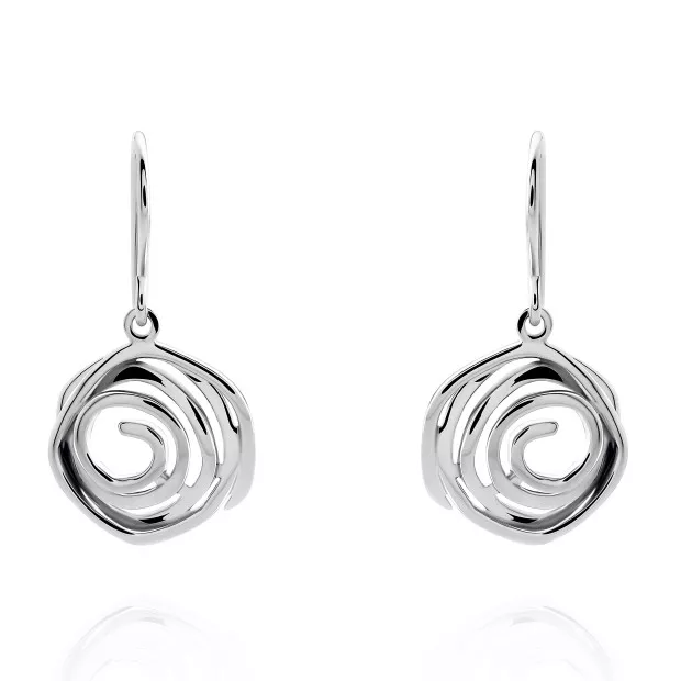 orphelia Apolline Silver Drop Earrings ZO-7500