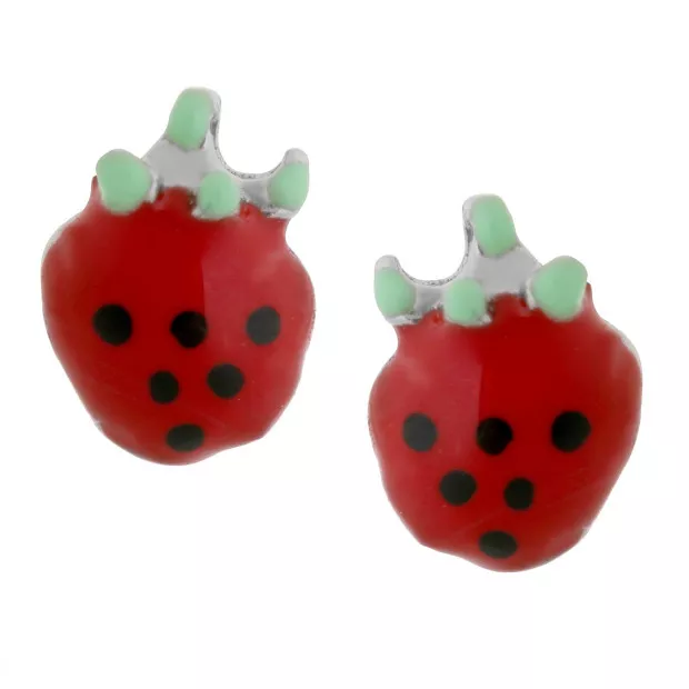 orphelia Apple Silver Stud Earrings ZO-7149
