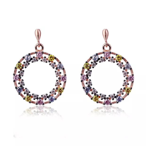 orphelia Ardelle Silver Drop Earrings ZO-7464