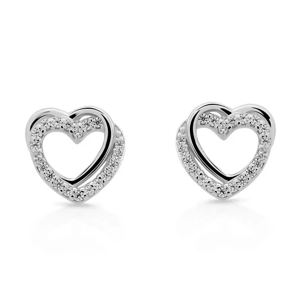 orphelia Ariana Silver Stud Earrings ZO-7482