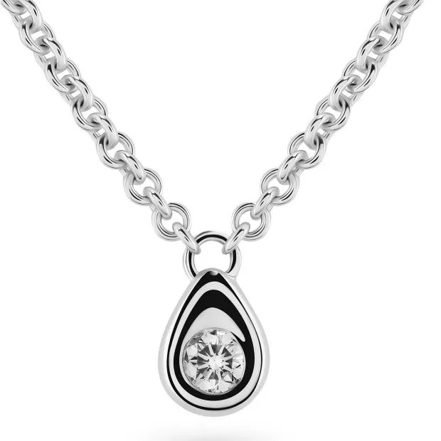 orphelia Arina White-gold 18k Necklace TR-001