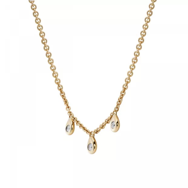 Orphelia Arina Yellow-gold 18k Necklace TR-006