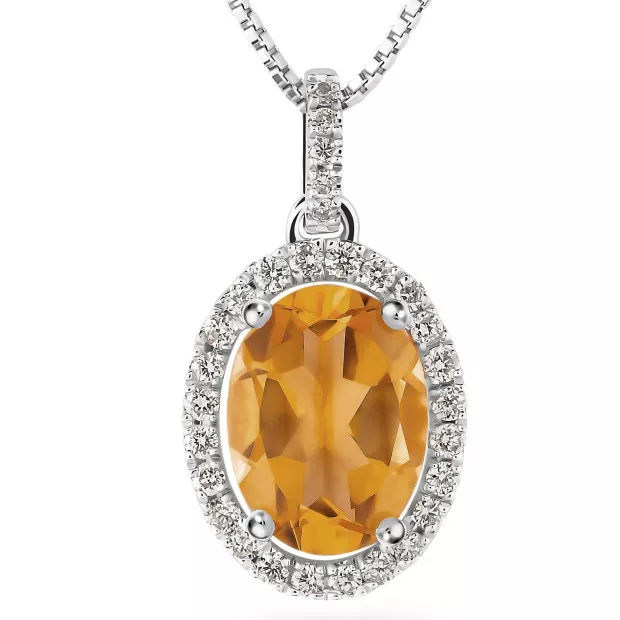 orphelia Astrid White-gold 18k Pendant HD-4202