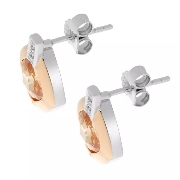 Orphelia Athena Silver Stud Earrings ZO-7113