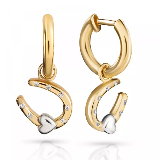 orphelia Aurora Silver Drop Earrings ZO-7525/G