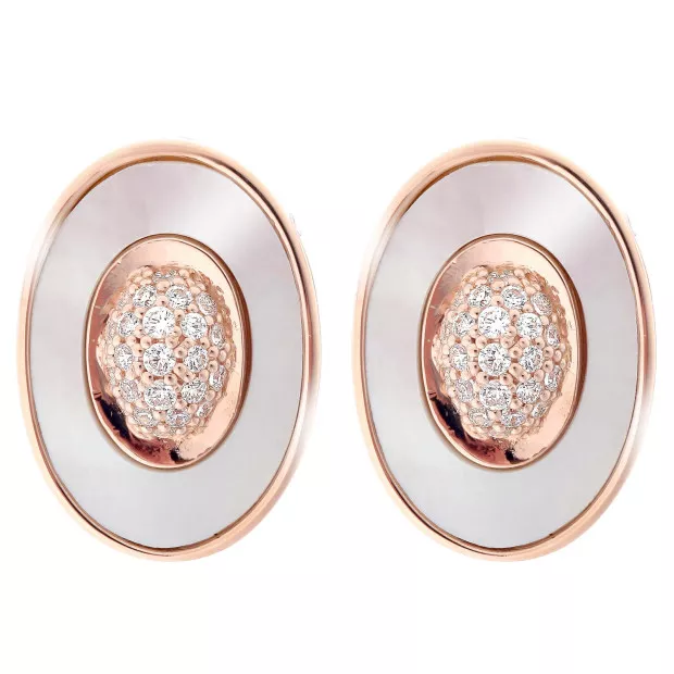 orphelia Aurori Silver Stud Earrings ZO-7292