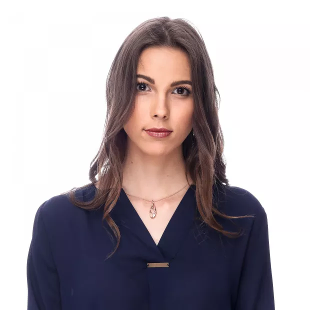 Orphelia Ava Silver Chain With Pendant ZH-7374 RG