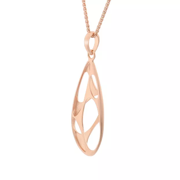 orphelia Ava Silver Chain With Pendant ZH-7374 RG