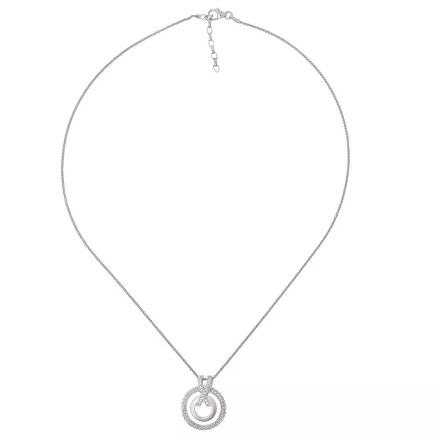 Orphelia Azalea Silver Chain With Pendant ZH-7095