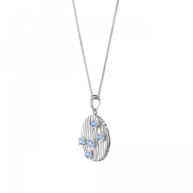 Orphelia Babette Silver Chain With Pendant ZH-7504