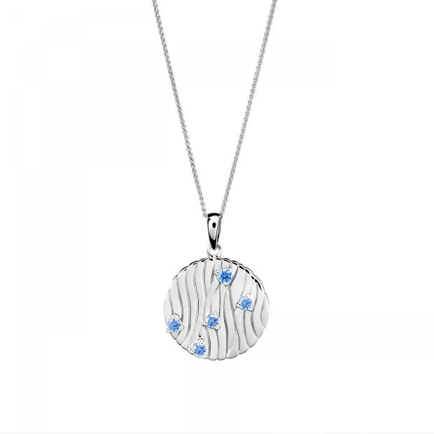 orphelia Babette Silver Chain With Pendant ZH-7504