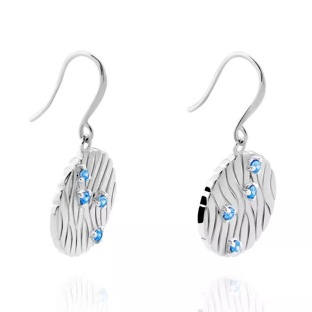 Orphelia Babette Silver Drop Earrings ZO-7504