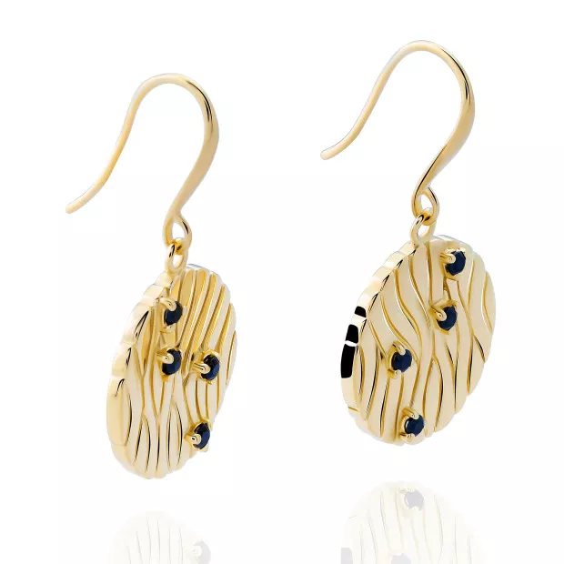 Orphelia Babette Silver Drop Earrings ZO-7504/G