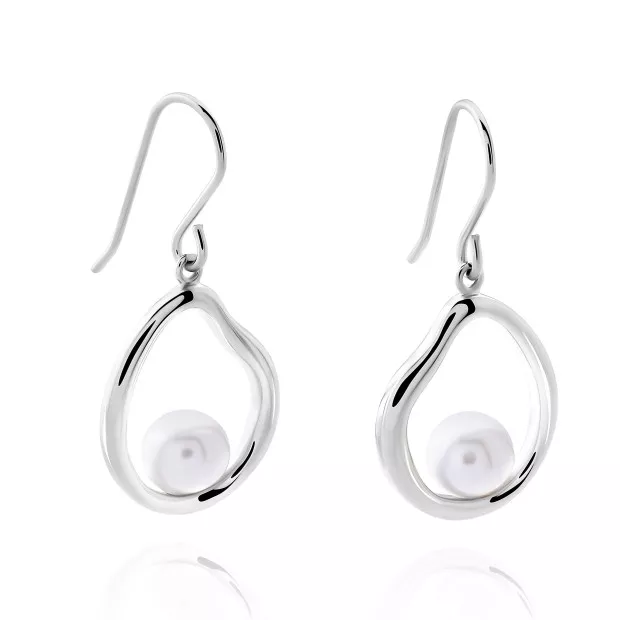 Orphelia Baptiste Silver Drop Earrings ZO-7507