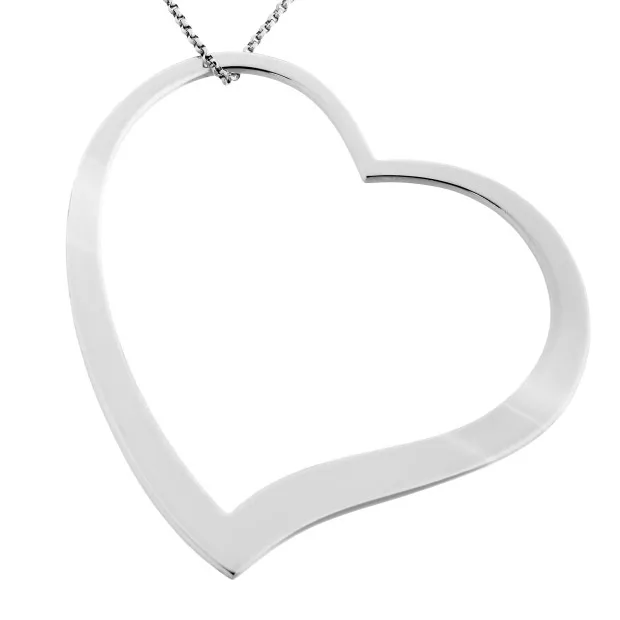 Orphelia Becky Silver Chain With Pendant ZK-7193