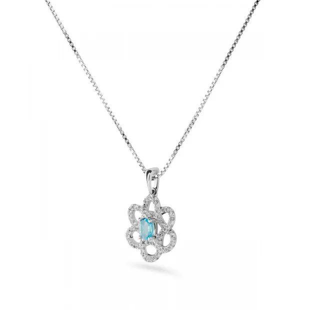 Orphelia Billie White-gold 18k Pendant HD-4201