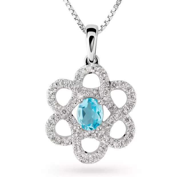 orphelia Billie White-gold 18k Pendant HD-4201