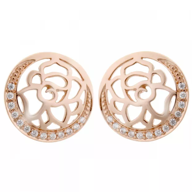 orphelia Blair Silver Stud Earrings ZO-7089/1