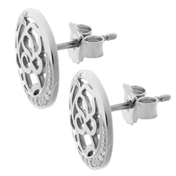 Orphelia Blair Silver Stud Earrings ZO-7089