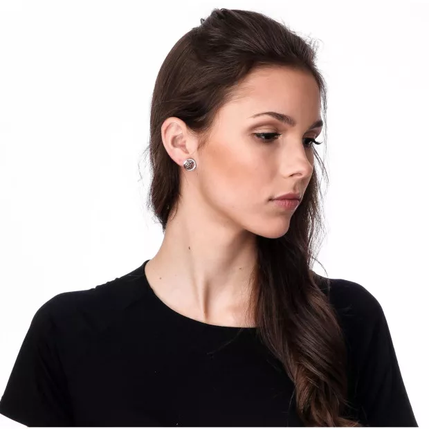 Orphelia Blair Silver Stud Earrings ZO-7089