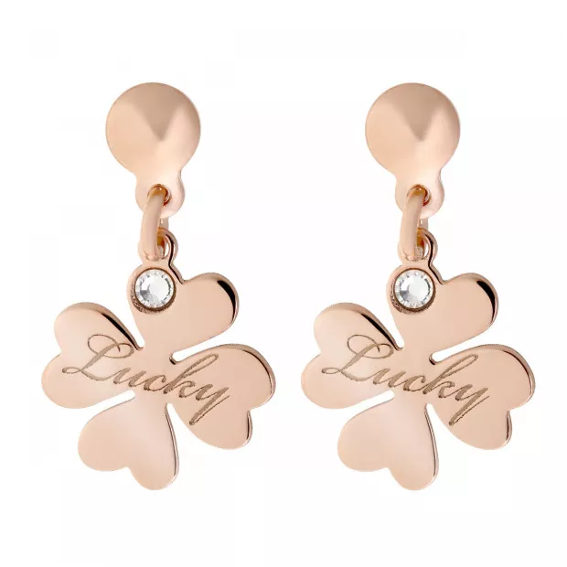 orphelia Cardinale Silver Drop Earrings ZO-7186/RG
