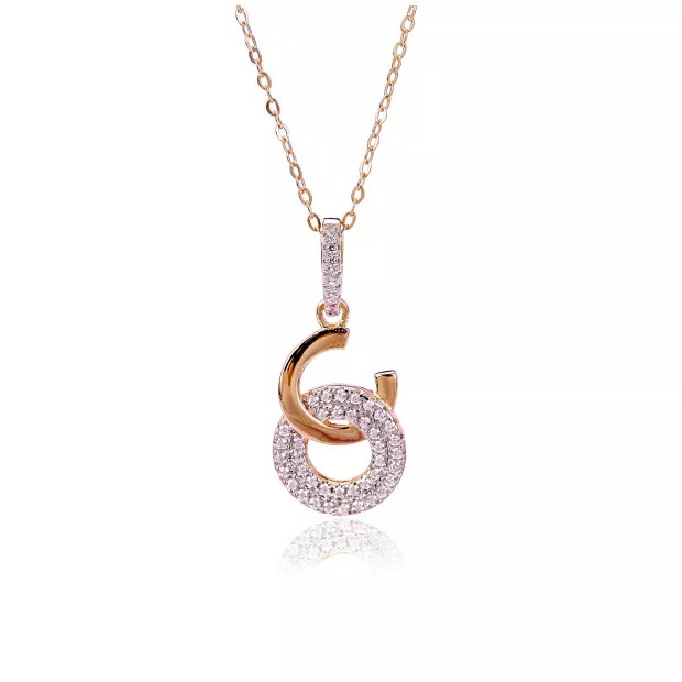 orphelia Carleen Silver Chain With Pendant ZH-7440