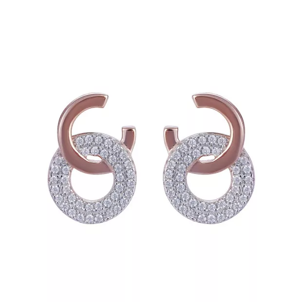 orphelia Carleen Silver Drop Earrings ZO-7440