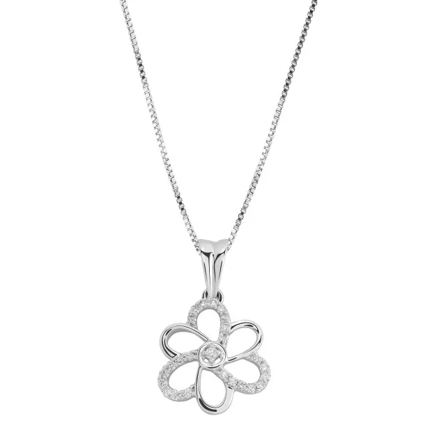 Orphelia Carolinia White-gold 18k Pendant HD-4182