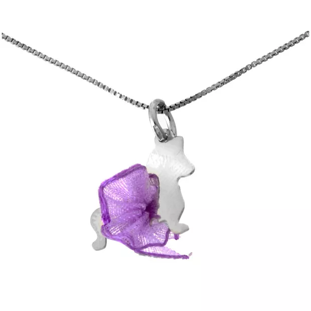 orphelia Celinia Silver Chain With Pendant ZH-7134