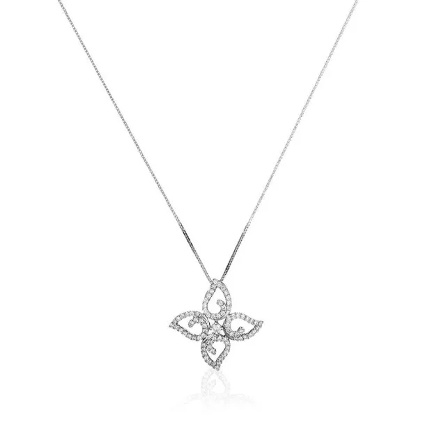 Orphelia Charlene White-gold 18k Pendant HD-4205