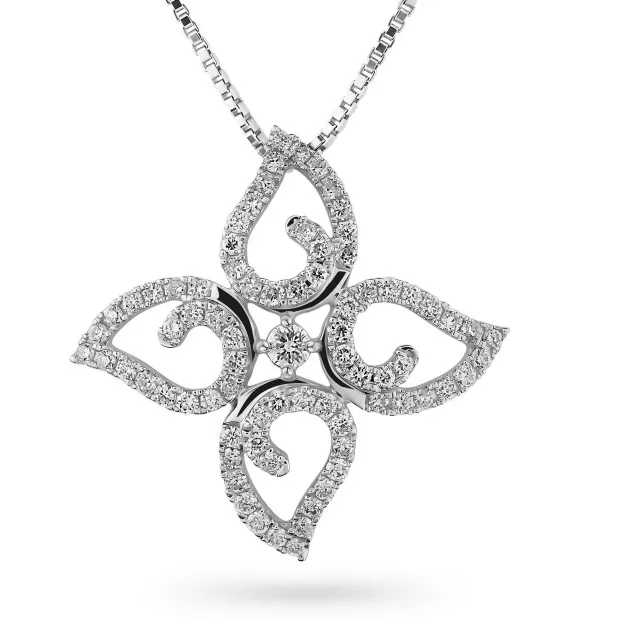orphelia Charlene White-gold 18k Pendant HD-4205