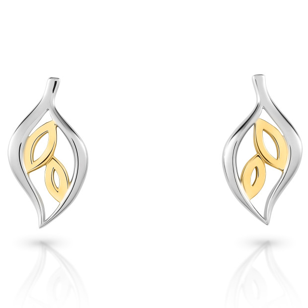 Orphelia Charlotte Silver Stud Earrings ZO-7523