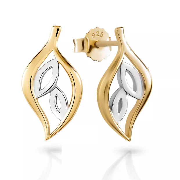 orphelia Charlotte Silver Stud Earrings ZO-7523/G