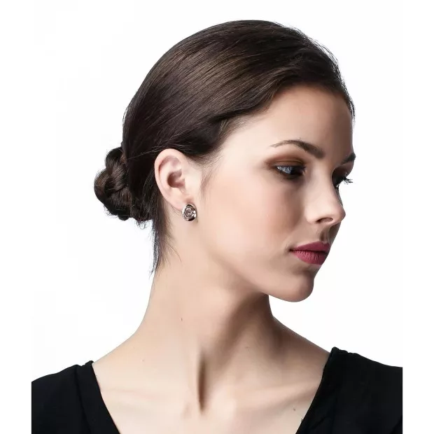 Orphelia Cora Silver Stud Earrings ZO-7087