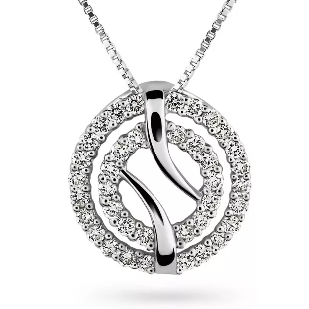 orphelia Cordelia White-gold 18k Pendant HD-4206