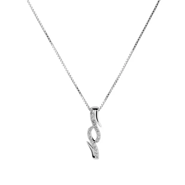 Orphelia Cosima White-gold 18k Pendant HD-4207